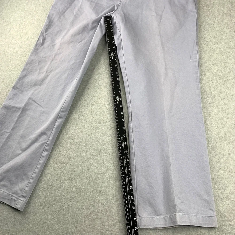 Vineyard Vines Breaker Pants Mens 36x32 Purple‎ Grey Straight Leg Chinos